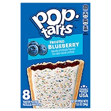 Pop-Tarts Frosted Blueberry, Toaster Pastries, 13.5 Ounce