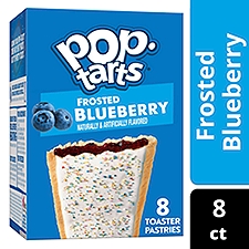 Pop Tarts Frosted Blueberry Toaster Pastries, 13.5 oz, 8 Count, 13.5 Ounce