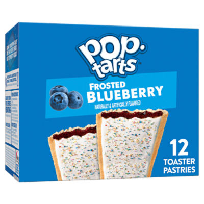 Pop Tarts Frosted Blueberry Toaster Pastries, 20.3 oz, 12 Count The