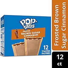 Pop Tarts Frosted Brown Sugar Cinnamon Toaster Pastries, 20.3 oz, 12 Count, 20.3 Ounce