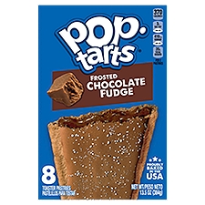 Pop-Tarts Frosted Chocolate Fudge, Toaster Pastries, 13.5 Ounce