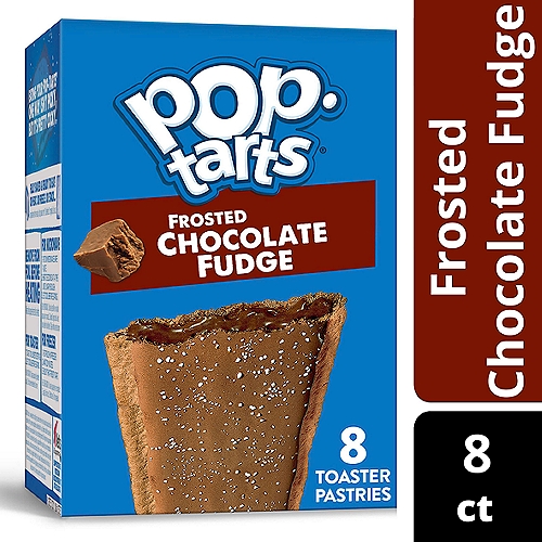 Pop Tarts Frosted Chocolate Fudge Toaster Pastries, 13.5 oz, 8 Count