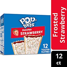 Pop Tarts Frosted Strawberry Toaster Pastries, 20.3 oz, 12 Count, 20.3 Ounce