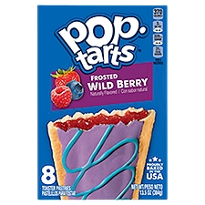 Pop-Tarts Frosted Wild Berry Toaster Pastries, 8 count, 13.5 oz