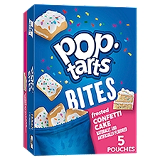 Pop Tarts Bites Frosted Confetti Cake Baked Pastry Bites, 7 oz, 5 Count, 7 Ounce