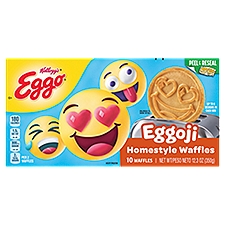 Eggoji Homestyle, Waffles, 10 Each