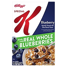 Special K Blueberry Made with Real Fruit, Breakfast Cereal, 11.6 Ounce