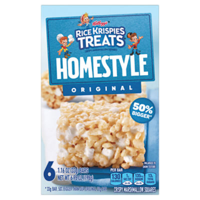 Rice Krispies Treats Homestyle Original - 6.98oz/6ct