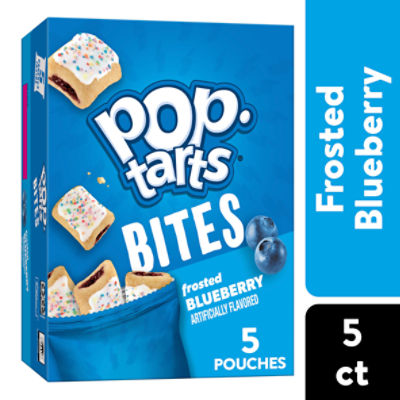 Pop Tarts Frosted Blueberry Baked Pastry Bites, 7 oz, 5 Count - The Fresh  Grocer