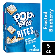 Pop Tarts Frosted Blueberry Baked Pastry Bites, 7 oz, 5 Count, 7 Ounce