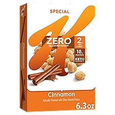 Kellogg's Special K Zero Cinnamon Cold Breakfast Cereal, 6.3 oz