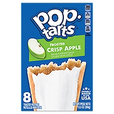 Pop-Tarts Toaster Pastries Frosted Crisp Apple, 8 Each