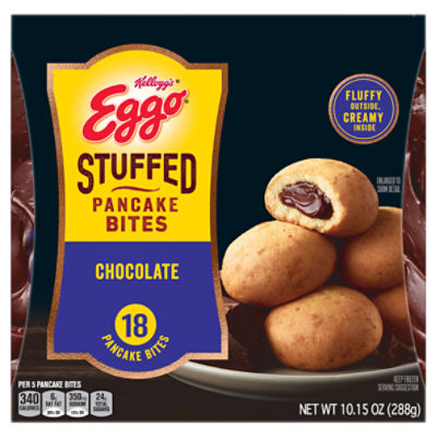 Eggo Stuffed Chocolate Frozen Breakfast, Pancake Bites