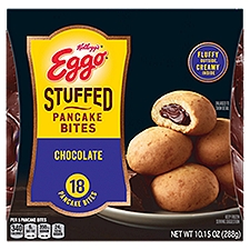 Eggo Stuffed Chocolate Frozen Breakfast, Pancake Bites, 10.15 Ounce
