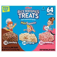 Rice Krispies Treats Crispy Marshmallow, Mini Squares, 0.39 Ounce
