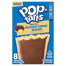 Pop-Tarts Frosted Boston Crème Donut, Toaster Pastries, 13.5 Ounce