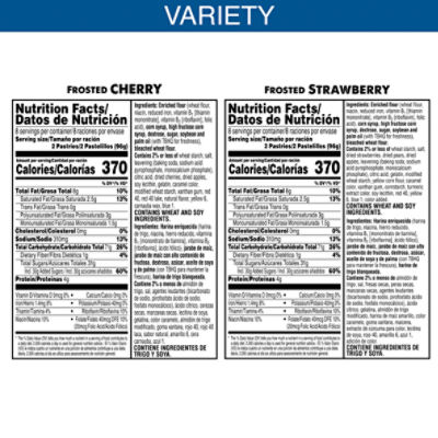 Pop-Tarts Frosted Cherry and Strawberry Toaster Pastries Mega Value, 27 oz, 32 count