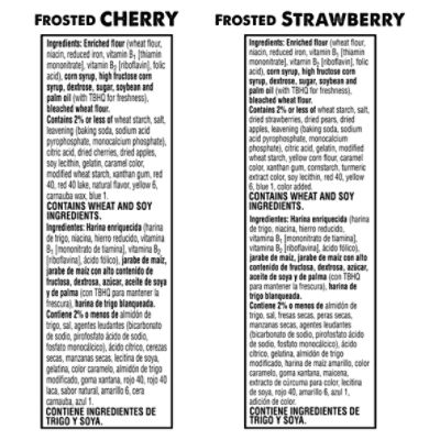 Pop-Tarts Frosted Cherry and Strawberry Toaster Pastries Mega Value, 27 oz, 32 count