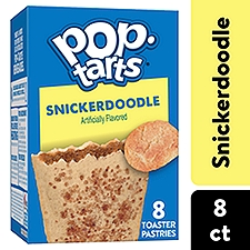 Pop Tarts Snickerdoodle Toaster Pastries, 13.5 oz, 8 Count, 13.5 Ounce