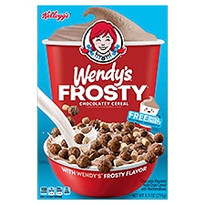 Kellogg's Licensed Brands Cereal, Wendy's Chocolate Frosty, 8.3 Ounce