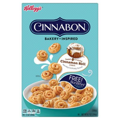 Kellogg's Cinnabon Original Cold Breakfast Cereal, 8.7 oz
