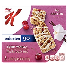 Special K Berry Vanilla, Protein Snack Bars, 4.4 Ounce