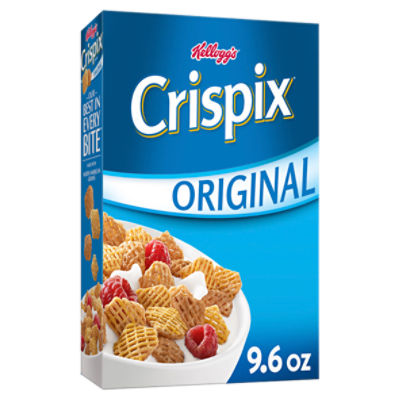 Kellogg's Crispix Original Cold Breakfast Cereal, 9.6 oz