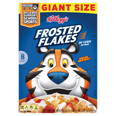 Kellogg's Frosted Flakes Strawberry Milkshake Breakfast Cereal, 13.2 oz -  The Fresh Grocer