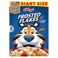 Frosted Flakes Breakfast 8 Vitamins and Minerals Original, Cereal, 28.5 Ounce