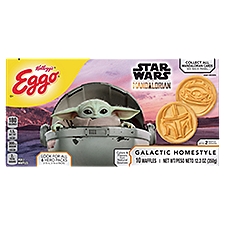Eggo Star Wars The Mandalorian Galactic Homestyle, Waffles, 12.3 Ounce
