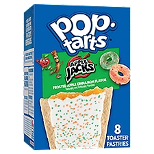 Pop Tarts Apple Jacks Frosted Apple Cinnamon Flavor Toaster Pastries, 13.5 oz, 8 Count, 13.5 Ounce