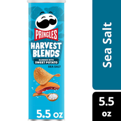 Pringles Harvest Blends Sea Salt Potato Crisps Chips, 5.5 oz
