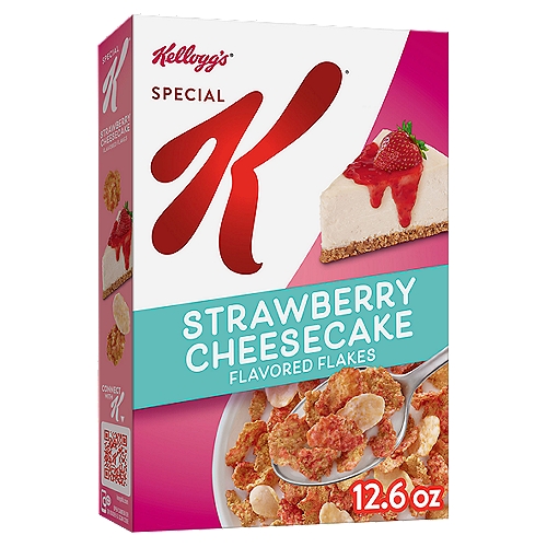 Kellogg's Special K Strawberry Cheesecake Cold Breakfast Cereal, 12.6 oz