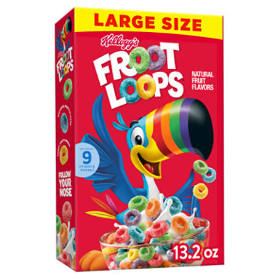 Eggo Froot Loops Frozen Waffles, 12.3 oz, 10 Count - Price Rite