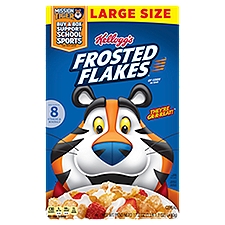 Kellogg's Frosted Flakes of Corn Cereal Large Size, 17.3 oz