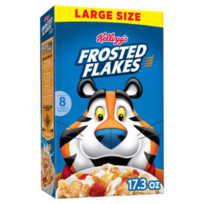 Kellogg's Frosted Flakes Original Cold Breakfast Cereal, 17.3 oz