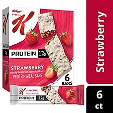 Kellogg's Special K Strawberry Protein Bars, 9.5 oz, 6 Count, 9.5 Ounce