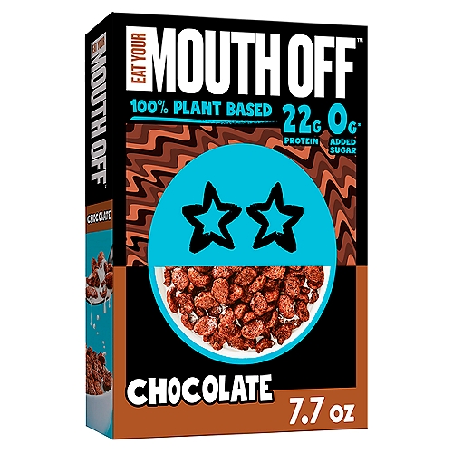 Kellogg's Eat Your Mouth Off Chocolate Breakfast Cereal, 7.7. oz