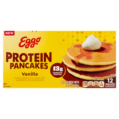 Eggo Vanilla Protein Pancakes, 12 count, 14.8 oz
