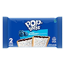 Pop Tarts Frosted Blueberry Toaster Pastries, 3.3 oz, 2 Count