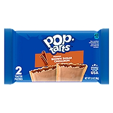 Pop Tarts Frosted Brown Sugar Toaster Pastries, 3.3 oz, 2 Count