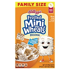Frosted Mini Wheats Cereal, Original Whole Grain, 24 Ounce