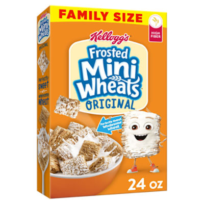 Kellogg's Frosted Mini-Wheats Original Cold Breakfast Cereal, 24 oz