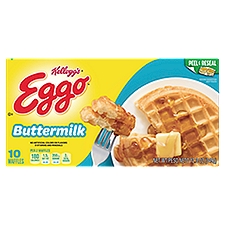 Kellogg's Eggo Waffles - Buttermilk, 12.3 Ounce