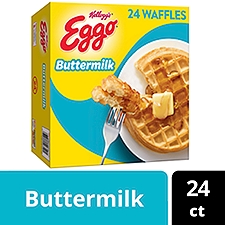 Eggo Buttermilk Frozen Waffles, 29.6 oz, 24 Count, 29.6 Ounce