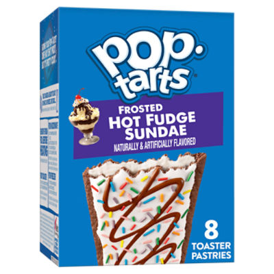 Pop Tarts Frosted Hot Fudge Sundae Toaster Pastries, 13.5 oz, 8 Count