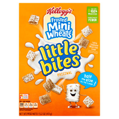 Kellogg's Little Bites Original Frosted Mini Wheats, 15.2 oz