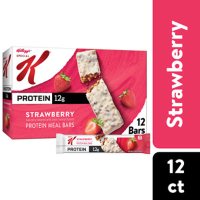 Kellogg's Special K Strawberry Protein Bars, 19 oz, 12 Count