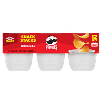 Pringles Snack Stacks Original, Potato Crisps