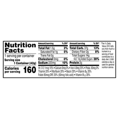 Kellogg's Apple Jacks Sweetened Cereal with Apple & Cinnamon, 1.5 oz